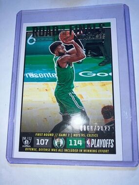 2022-23 Panini Jaylen Brown Boston Celtics /2022 Road to Finals Card NM+